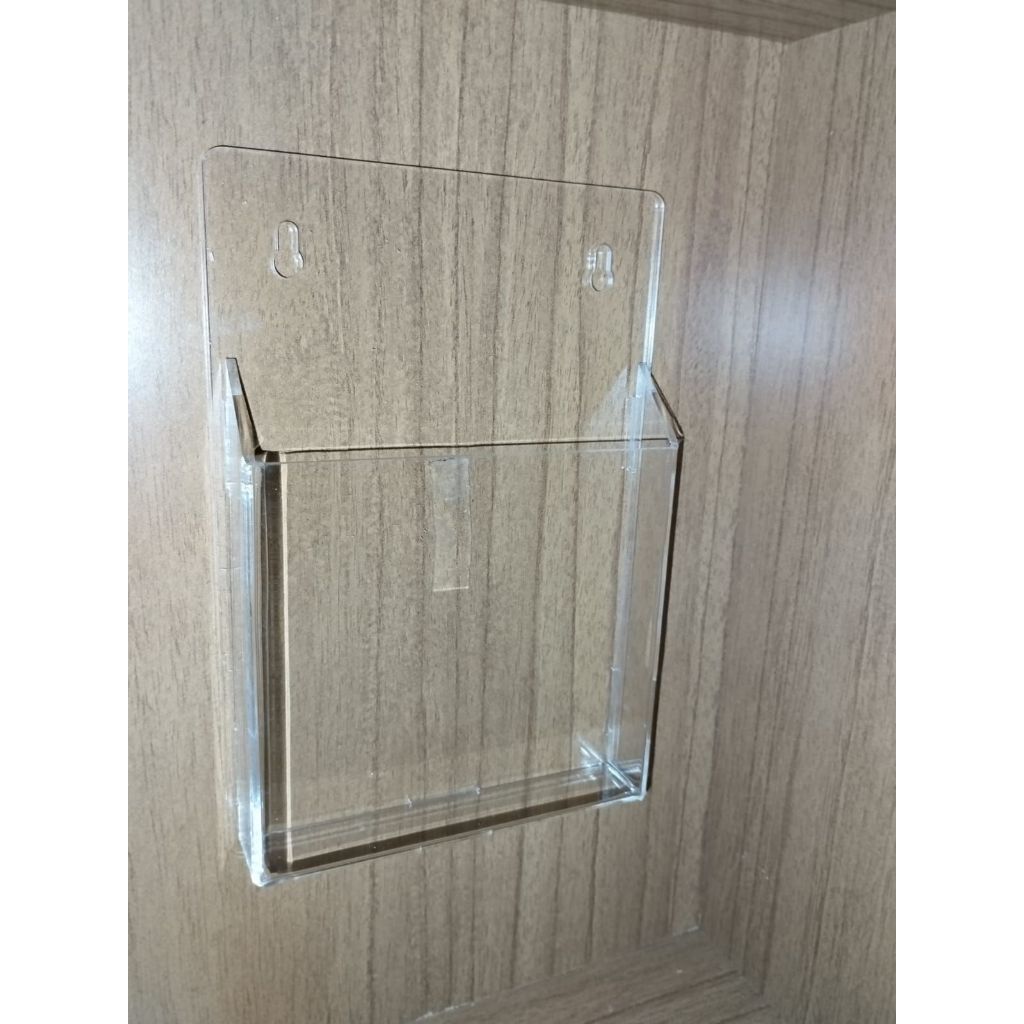 Porta Folheto De Parede Em Acrilico - 10x15 Cm em Oferta na Shopee