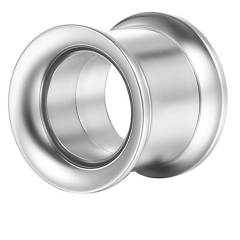 Alargador Aço Cirúrgico Liso Natural | Lóbulo em Oferta na Shopee