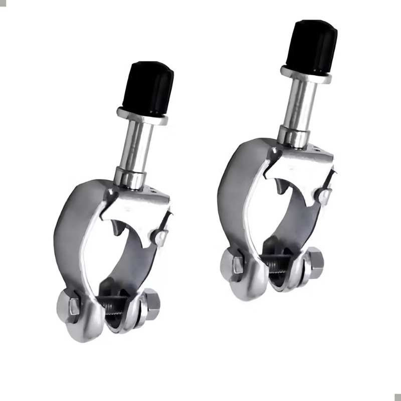 Adaptador Freio V-Brake Traseiro Bike Pivo Abraçadeira Bicicleta Aro 20 24 26 Monark Caloi Ultra Bikes Jks