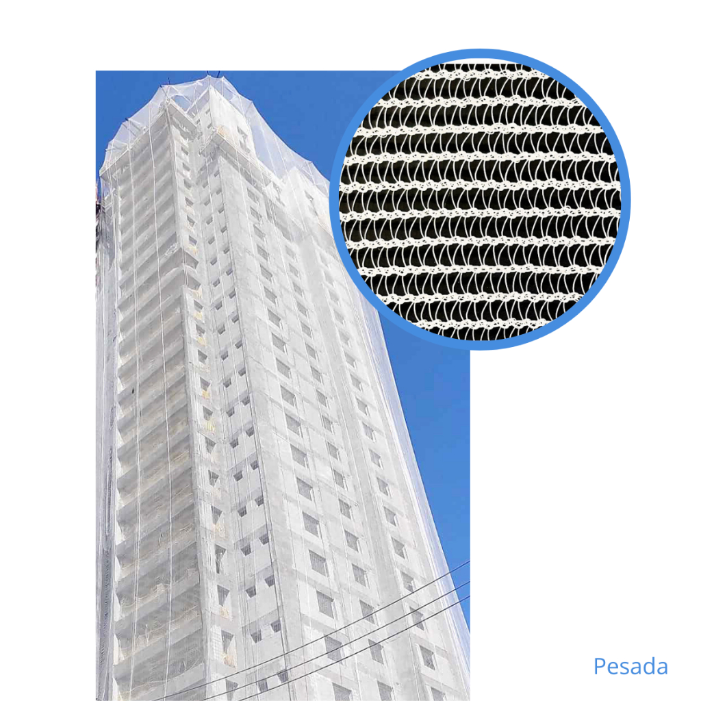 Tela de Obra Modelo Indiana Pesada Branca 3x50m (150m²)
