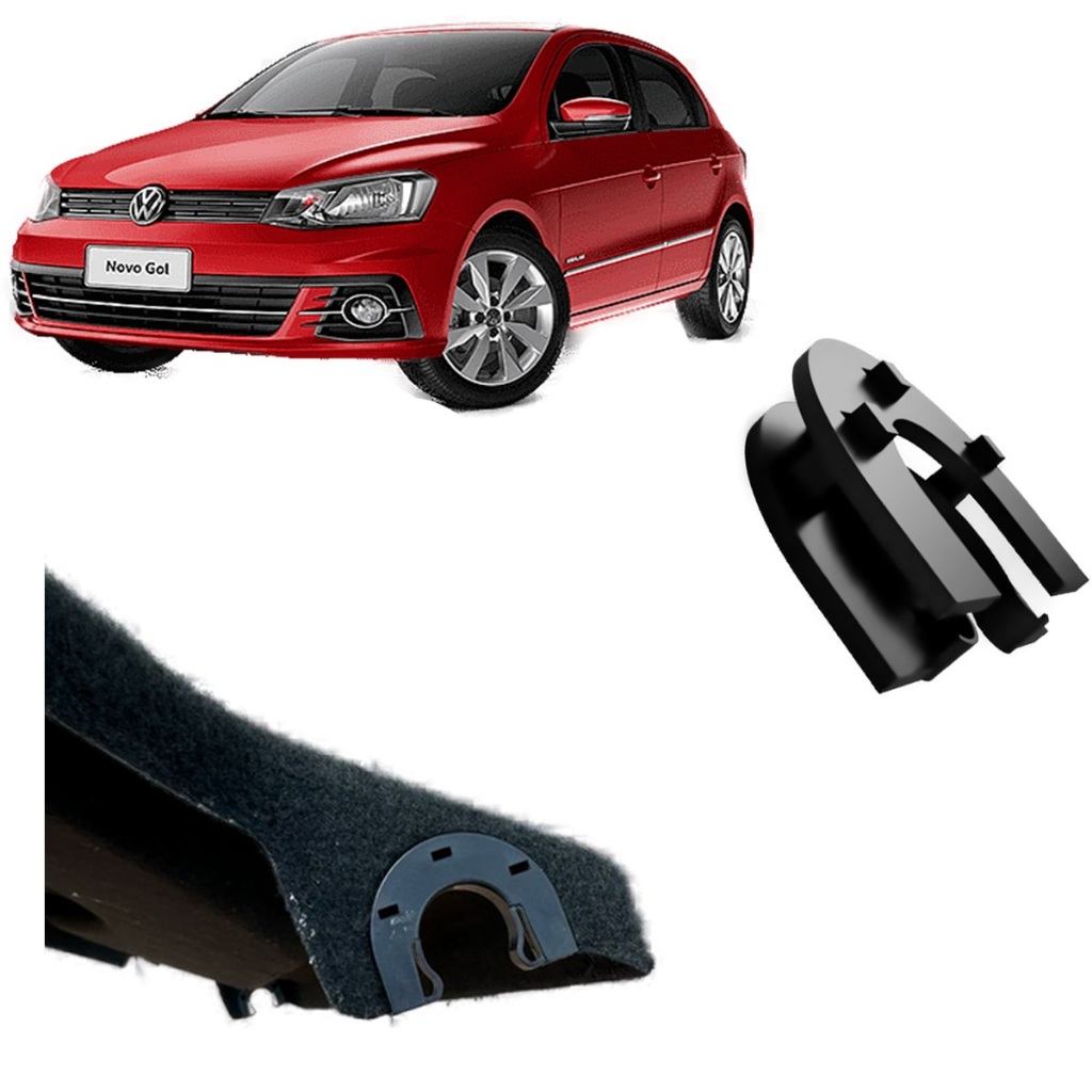 Encaixe Suporte Tampão Som Pino Bagagito Gol G8 2018/2023 PROMO