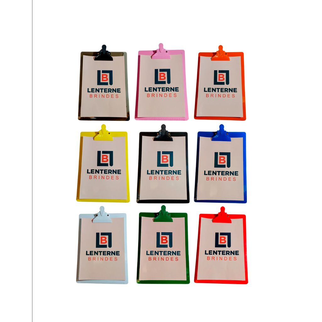 1 Prancheta A4 Oficio Com Prendedor em Oferta na Shopee