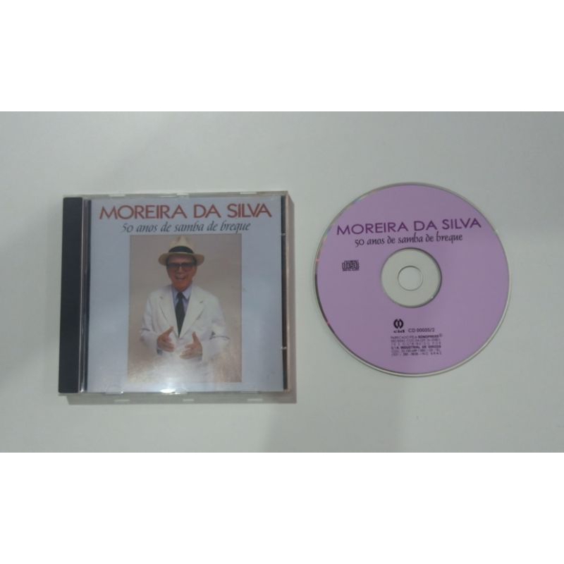 Cd Música - Moreira da Silva 50 Anos de Samba de Breque