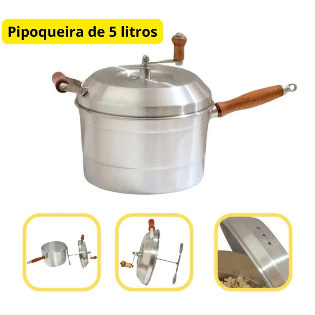 Pipoqueira Profissional 5 Litros em Oferta na Shopee