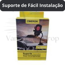 Suporte Veicular para Smartphone Oberon ORSP219 | Fixação e Segura