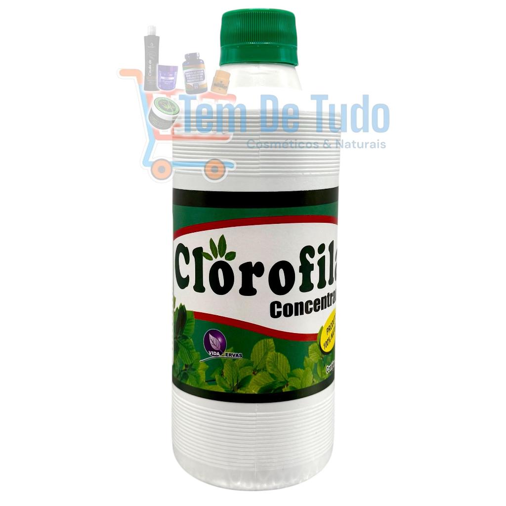 1x Clorofila com Salsa - 500ml (cada) em Oferta na Shopee
