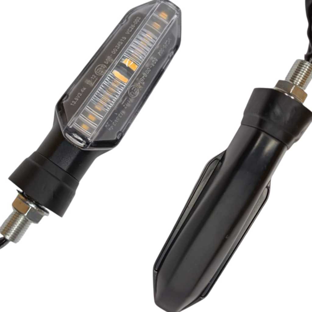 Kit 2 Pisca Seta Led Sequencial Rosca Cb Twister + Peso Pcx 150 — imagem 2 de 2