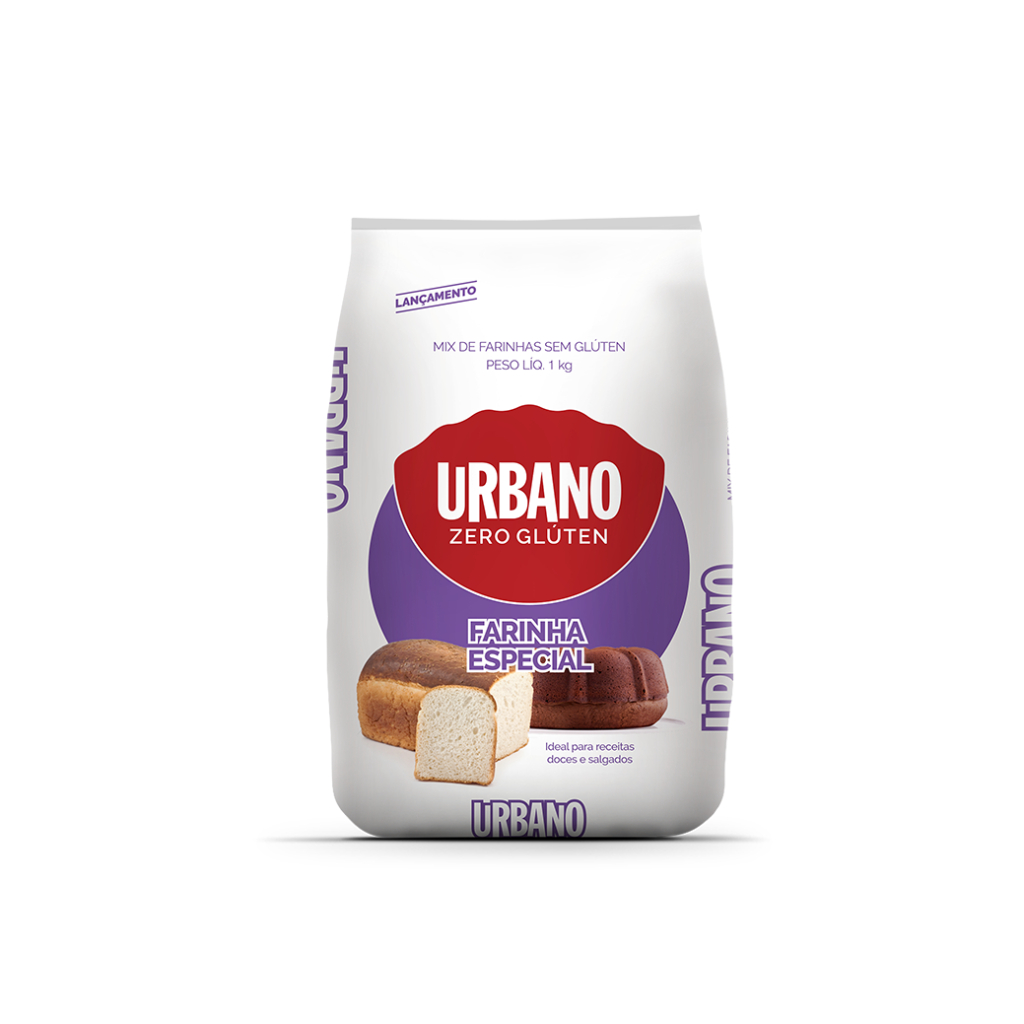 Mix de Farinhas Sem Glúten Urbano 1Kg em Oferta na Shopee