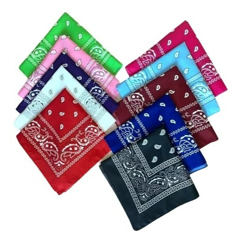 01 Unid Bandana Lenço Rock Motoqueiro Cabeça Unid/ Cores em Oferta na Shopee