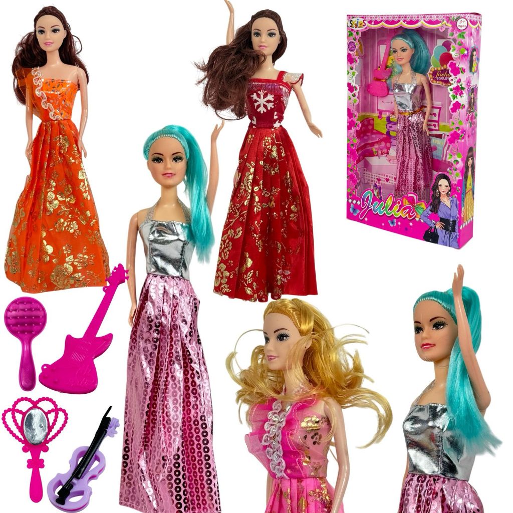 Boneca Modelo Fashion Princesa Com Acessório 27 Cm Bonecas Princesas em Oferta na Shopee