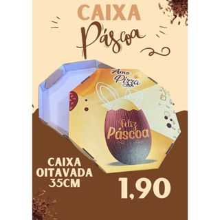CAIXA PARA PIZZA ALIMENTOS QUENTES 35CM - C/50 UNI em Oferta na Shopee