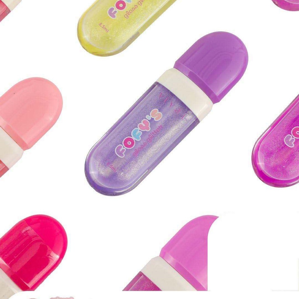 KIT C/6COR LIP Gloss Glitter Fofy  VIVAI-3163.1.1