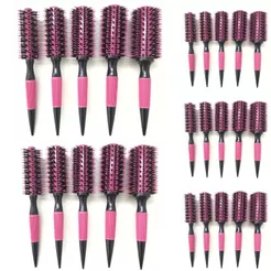 5 KITS Escovas de cabelo profissional Cerdas de Javali e Nylon ATACADO Total 25 pcs Escovas