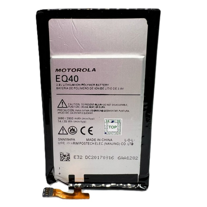 Batt carga EQ40 Moto Maxx XT1225