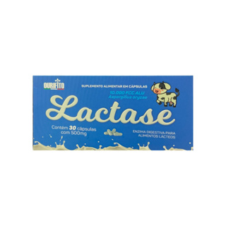 Ourifito Lactase 10.000 fcc 500mg Com 30 Cápsulas em Oferta na Shopee