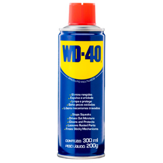 Wd40 Spray 300ml Lubrificante Desengripante Multiuso Anticorrosivo Wd-40 em Oferta na Shopee