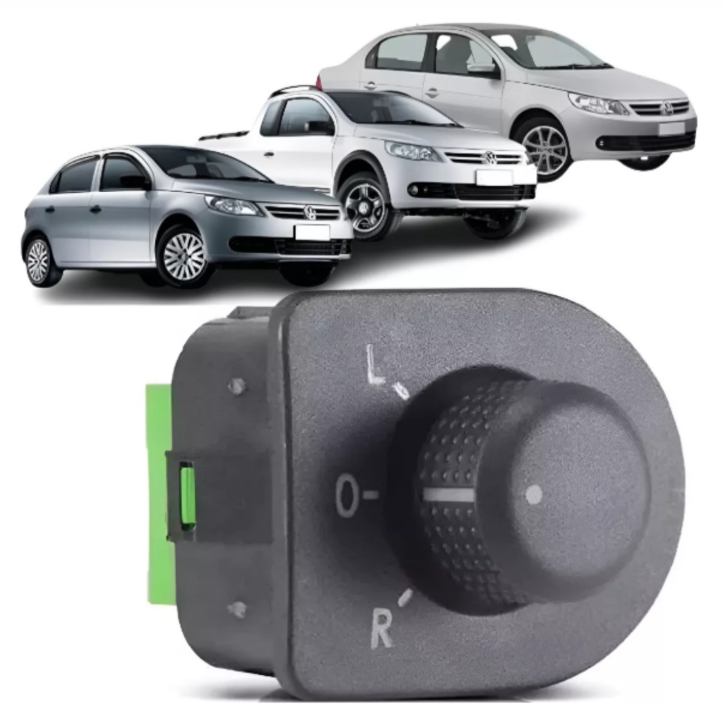 BOTÃO INTERRUPTOR RETROVISOR ELÉTRICO VW FOX 2010/2015 GOL SAVEIRO VOYAGE em Oferta na Shopee
