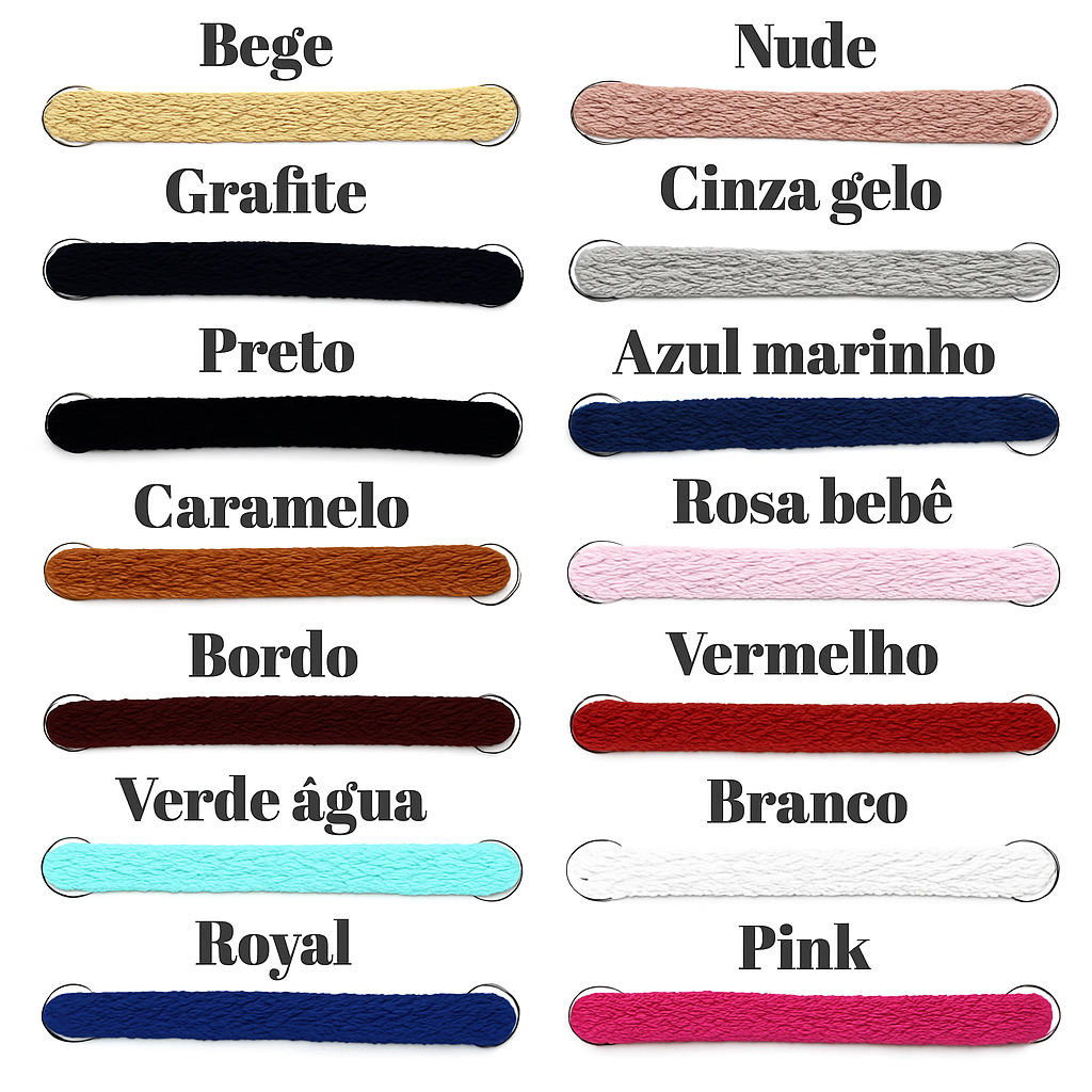kit 72 pares Cadarço Tênis Atacador 110cm Chato Adulto Cadarço Feminino e Masculino