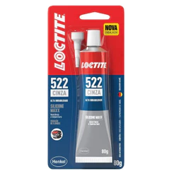 Silicone Alta Temperatura Loctite 522 Maxx Cinza