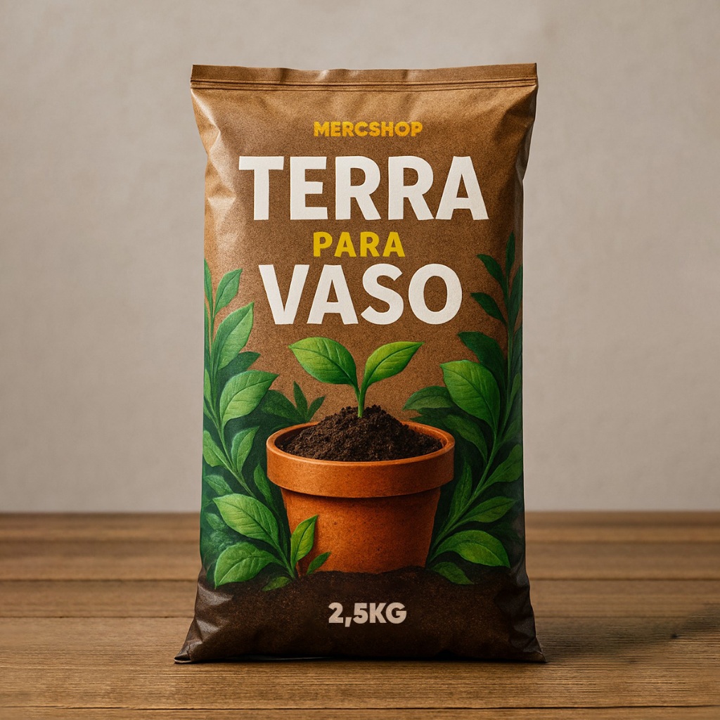 Terra Vegetal 2,5 kg Jardinagem Decoração Garden Canteiros , Jardins e Vasos Envio Imediato.