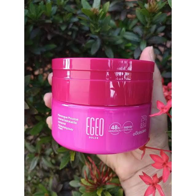 O BOTICARIO EGEO DOLCE MERENGUE MOUSSE CREME HIDRATANTE 250g
