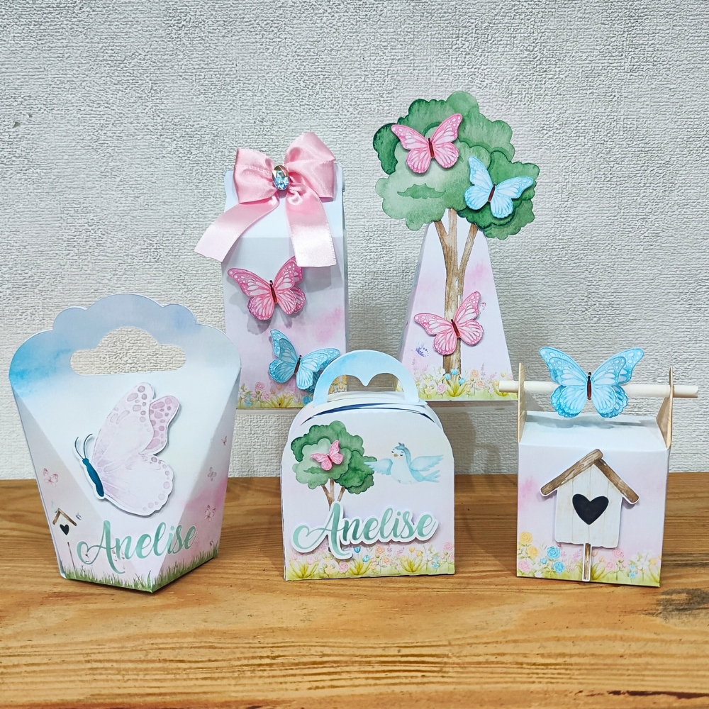Kit de Festa Personalizado Jardim Encantado | Aniversário Jardim Encantado | Lembrancinha de festa Jardim Encantado