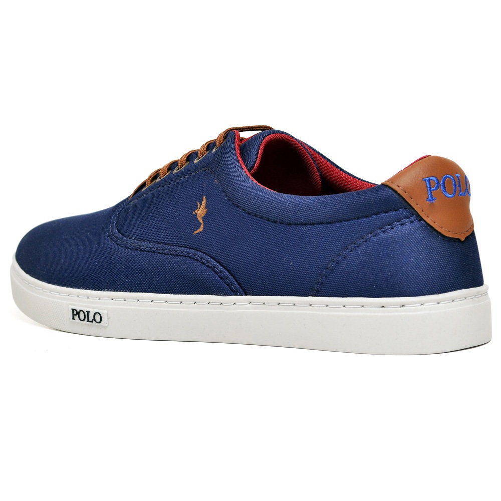 Sapatenis Masculino Casual PoloBlu Cano Baixo Tênis Confortavel Leve Macio Variedades SAP7700