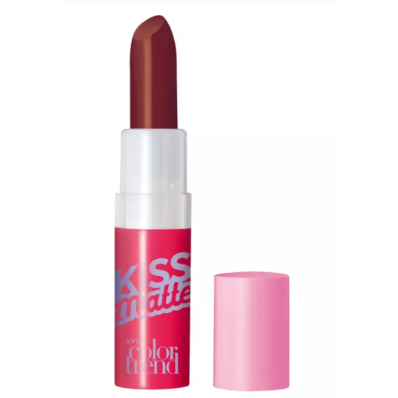 Batom Kiss Matte Essência De Cranberry