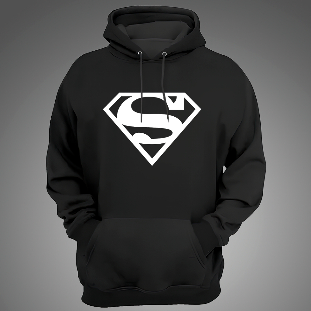 Blusa De Frio Moletom Desenho Super Man Vingadores Super Heróis com Capuz Envio Imediato