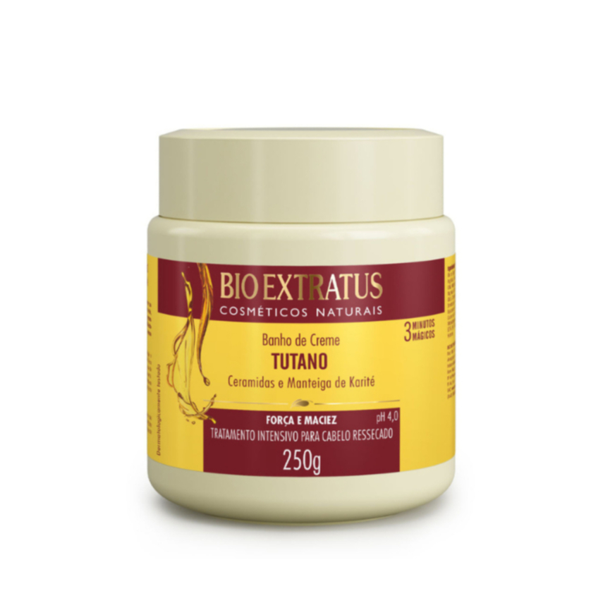 Banho de Creme Tutano Bio Extratus 250g Força e Maciez em Oferta na Shopee