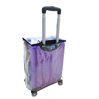 Capa Para Mala De Viagem 10 KL Transparente Com Zíper em Oferta na Shopee