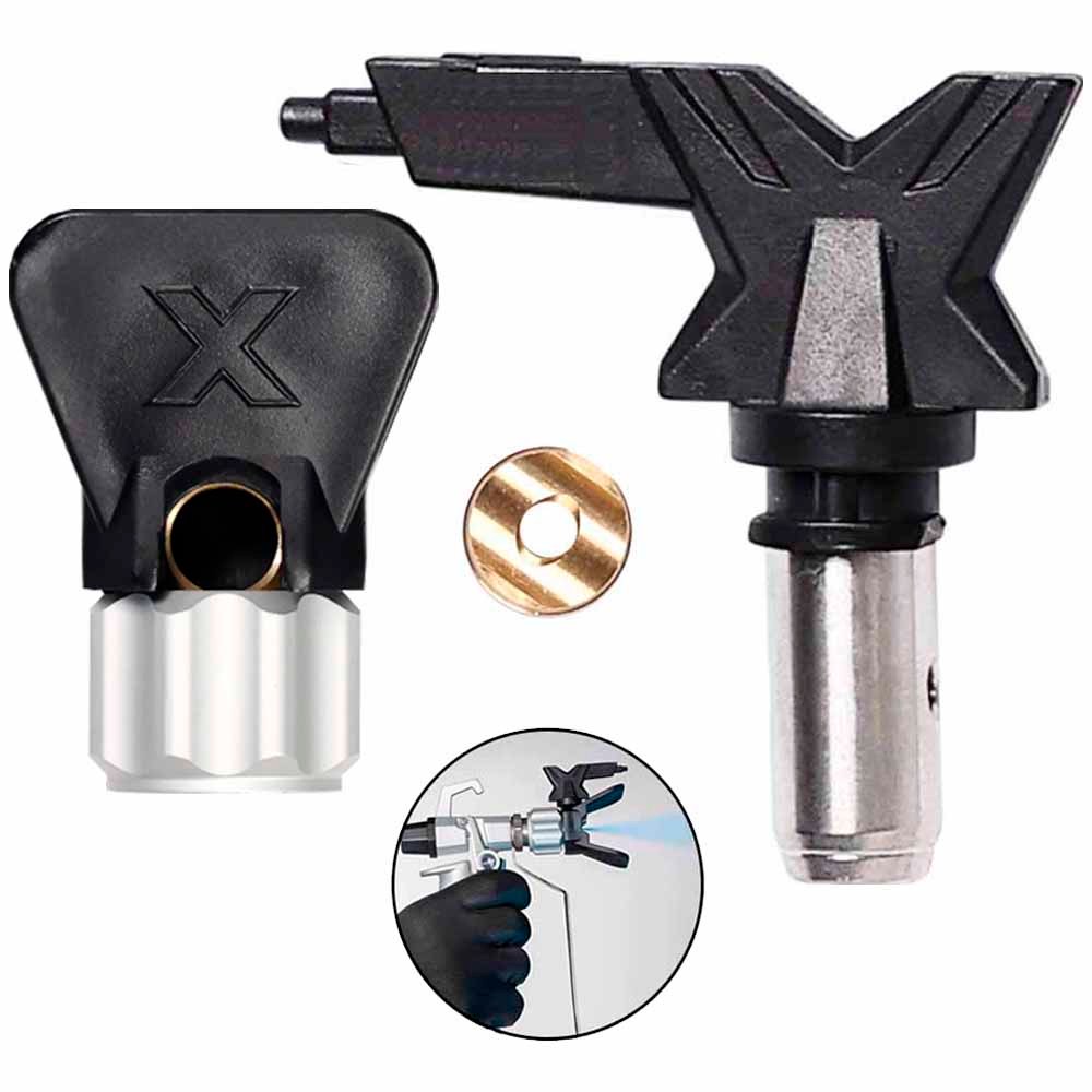 Bico De Pintura Pistolas Airless+ Porta Bico Powertech Atlas