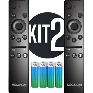 Controle Tv Samsung Smart 4K Led Universal Botão Aplicativos Netflix, Prime Video e GloboPlay