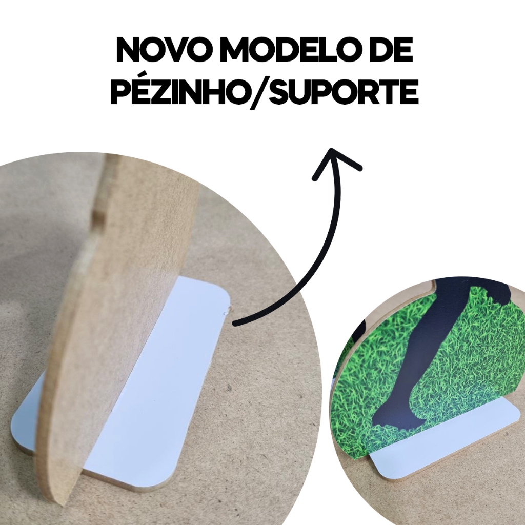 Kit 3 Totens Display MDF Adesivado Arca de Noé 50cm