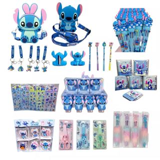 Kit Bolsinha + Papelaria Fofa Stitch Kawaii Presente Criativo Escolar em Oferta na Shopee