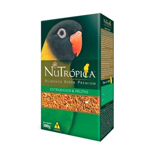 Nutrópica Extrusada com Frutas Agapornis 300g em Oferta na Shopee
