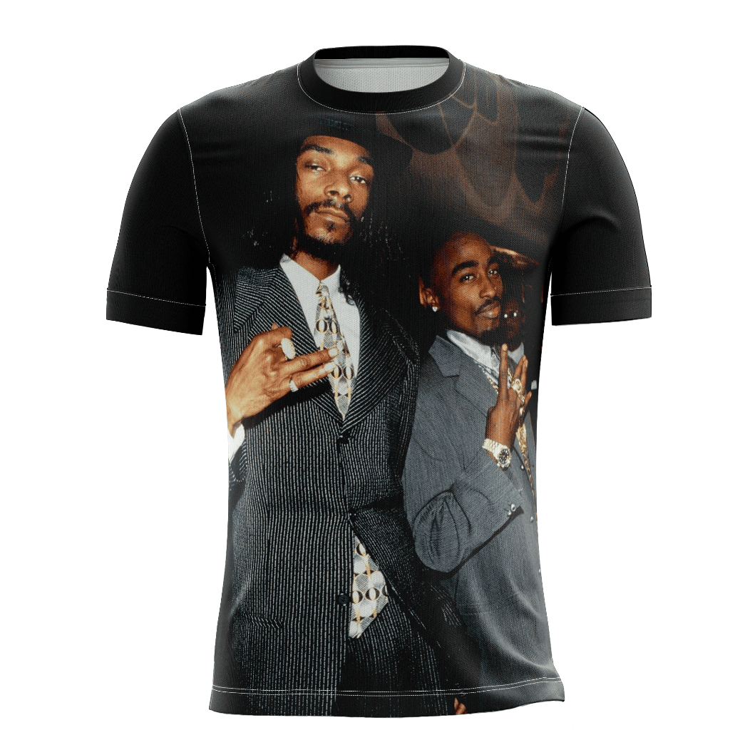 Camisa Hip Hop Snoop Dogg Tupac