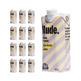 Nude Barista Baunilha 500ml - Pack 12x em Oferta na Shopee