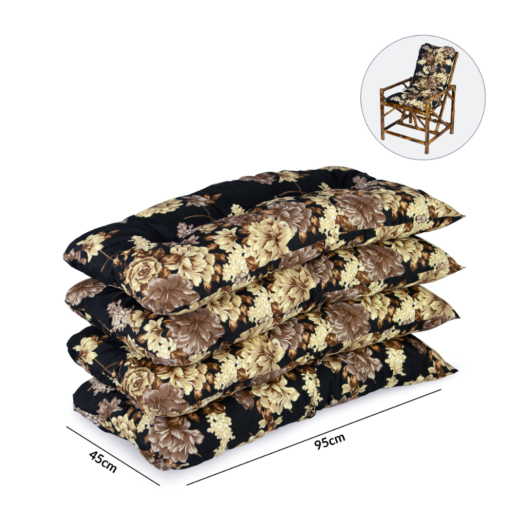 Kit 04 Almofadas 95x45 StorySeller para Sofá e Pallet Conforto e Qualidade Direto da Fábrica
