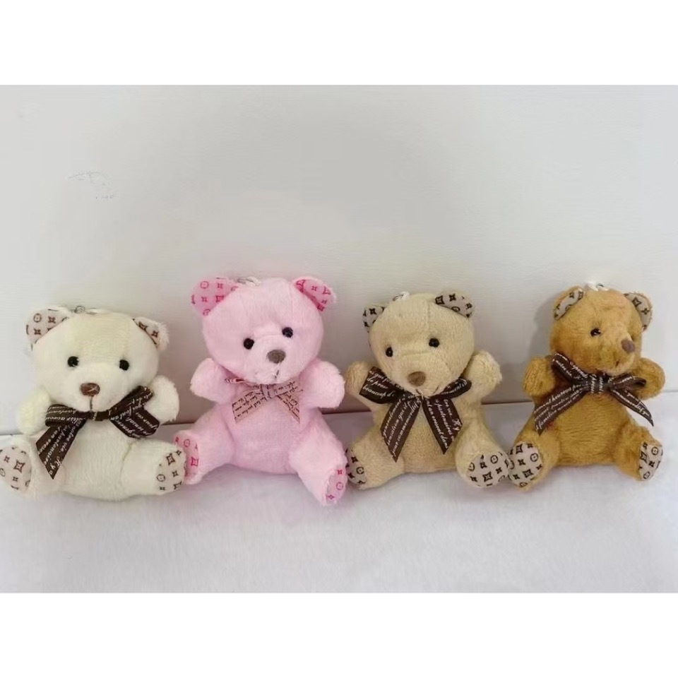 KIT 3/6/12 Chaveiros Ursinho de Pelúcia ideal para prensente revende Y-61 em Oferta na Shopee