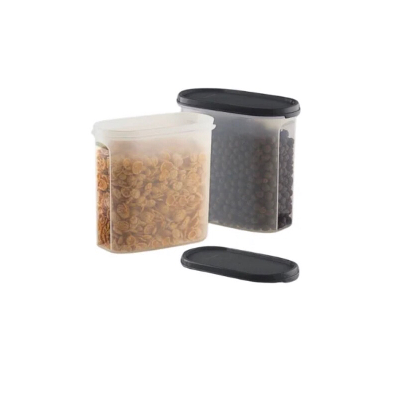 Tupperware Modular Oval 3 Preto 1,7