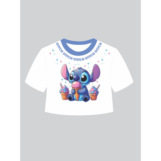 CROPPED STITCH INFANTIL E ADULTO em Oferta na Shopee