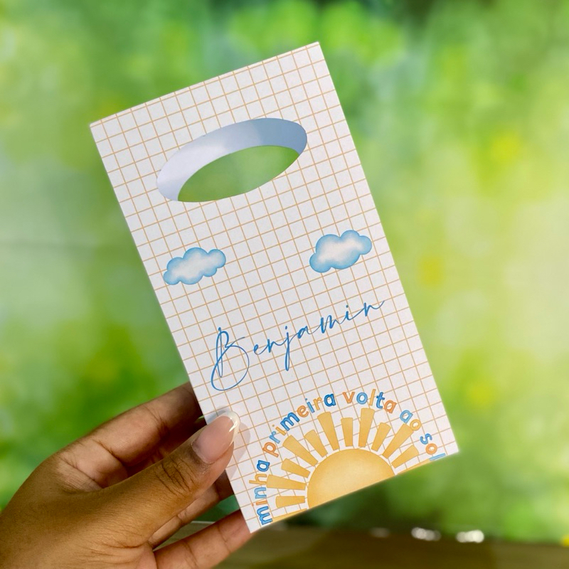 Sacolinha Minha Primeira Volta ao Sol Menino PEGUE E MONTE Lembrancinhas Para Festa Personalizados Sacolinha Surpresa