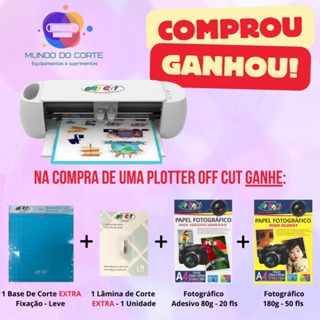 Plotter de Recorte OFF CUT - Off Paper em Oferta na Shopee