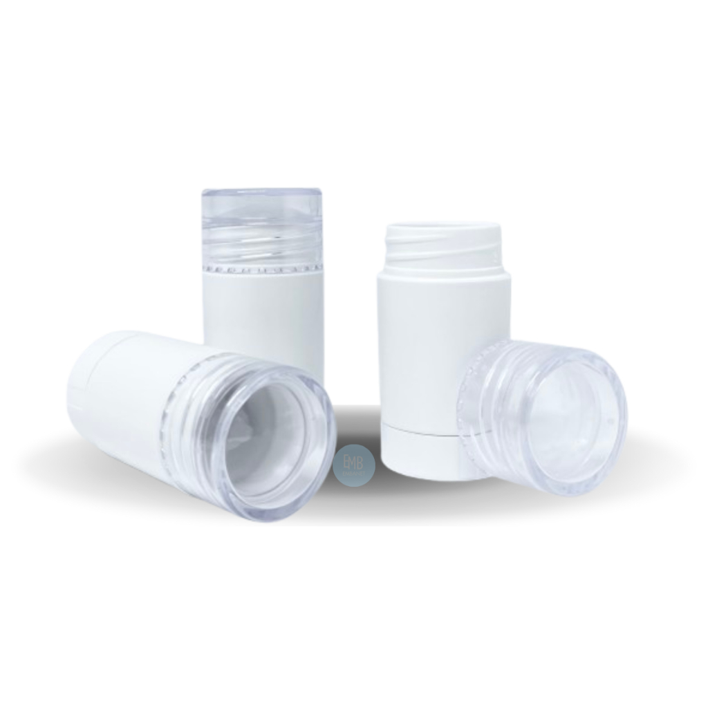 Kit 25 Contorno Facial Stick Maquiagem Bastão 5,6g Frasco Vazio