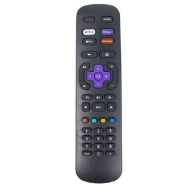 Controle remoto compatível com tv Philco e Aoc Roku