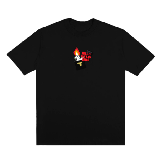 Camiseta Masculina Com Estampa Isqueiro Tecido Premium 100% Algodão