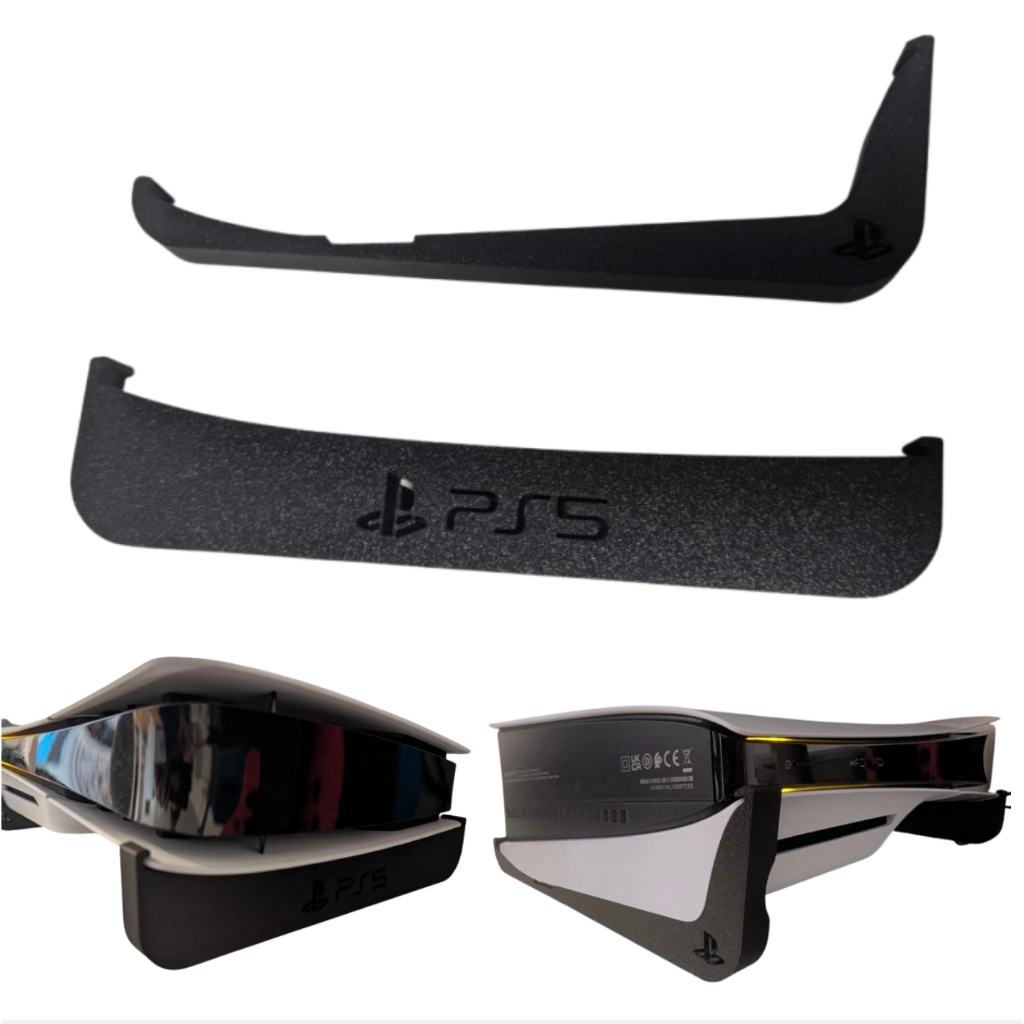 Suporte Play 5 Stand Base Horizontal Deitado Playstation Ps5 Slim C/ Disco em Oferta na Shopee