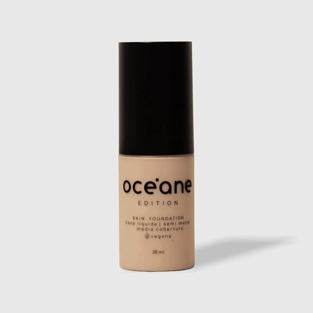 Skin Foundation - Base Líquida Océane em Oferta na Shopee