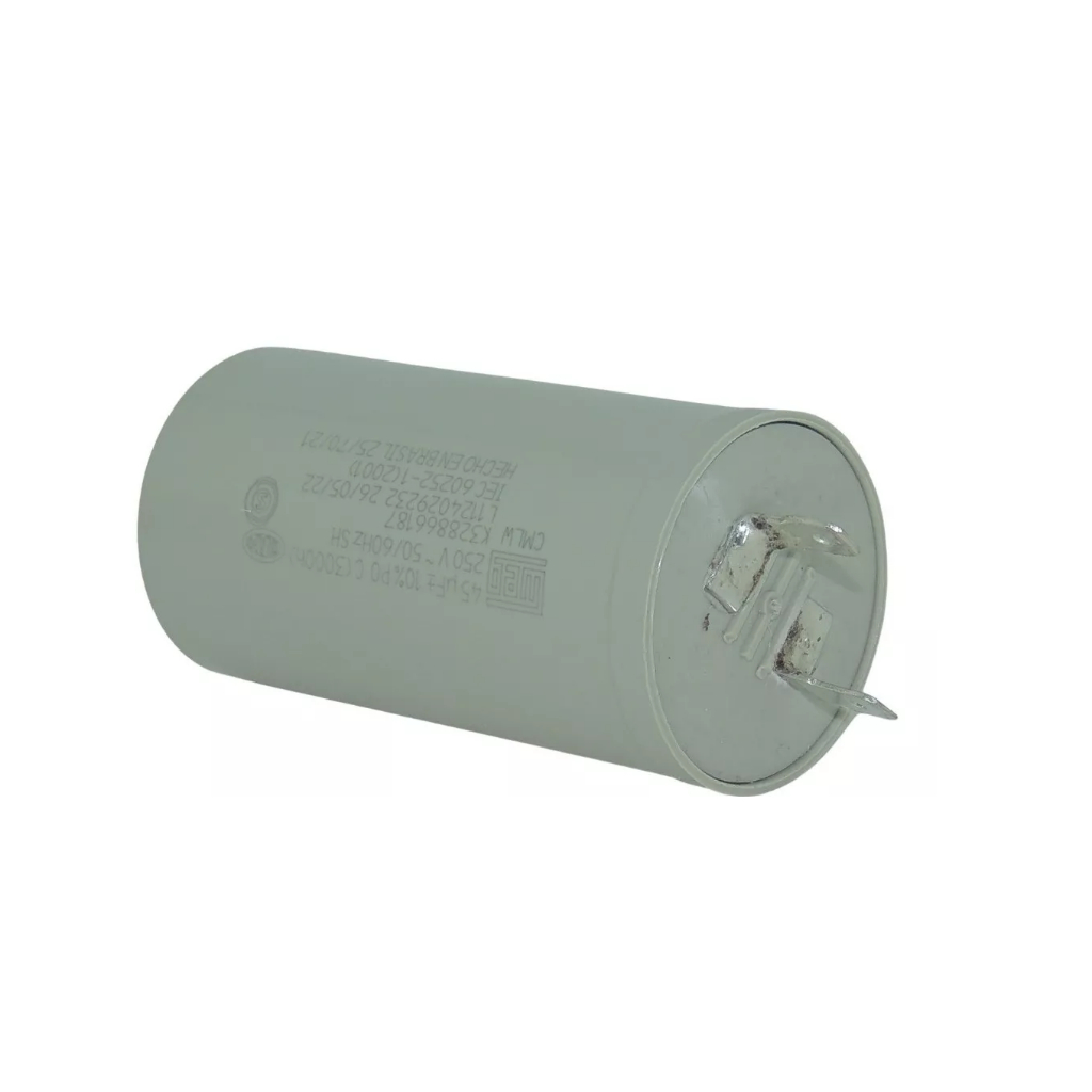 Capacitor 45uf 127v Para Todas Lavadora Roupas  WEG universal